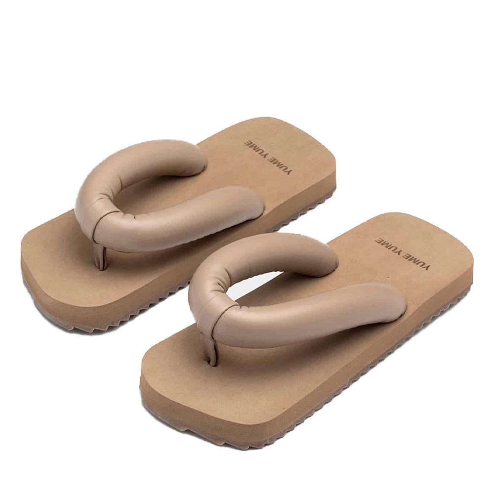 Suki Dark Beige Flip Flops PF0011 - 1