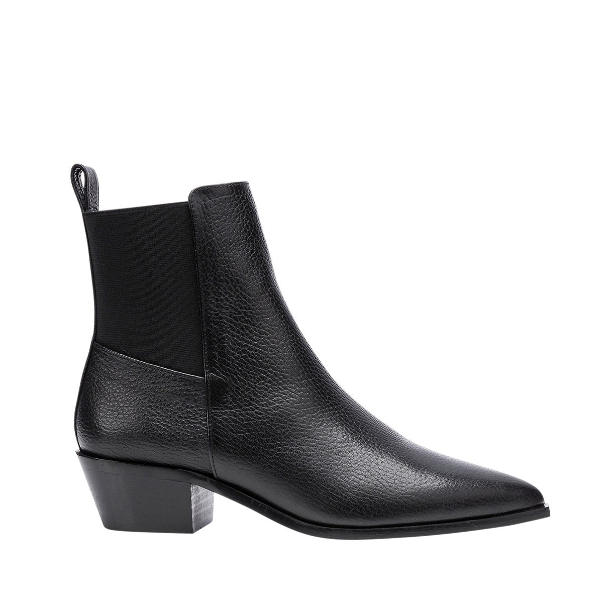 Willow Leather Black Boots 20020814701-001 - 1