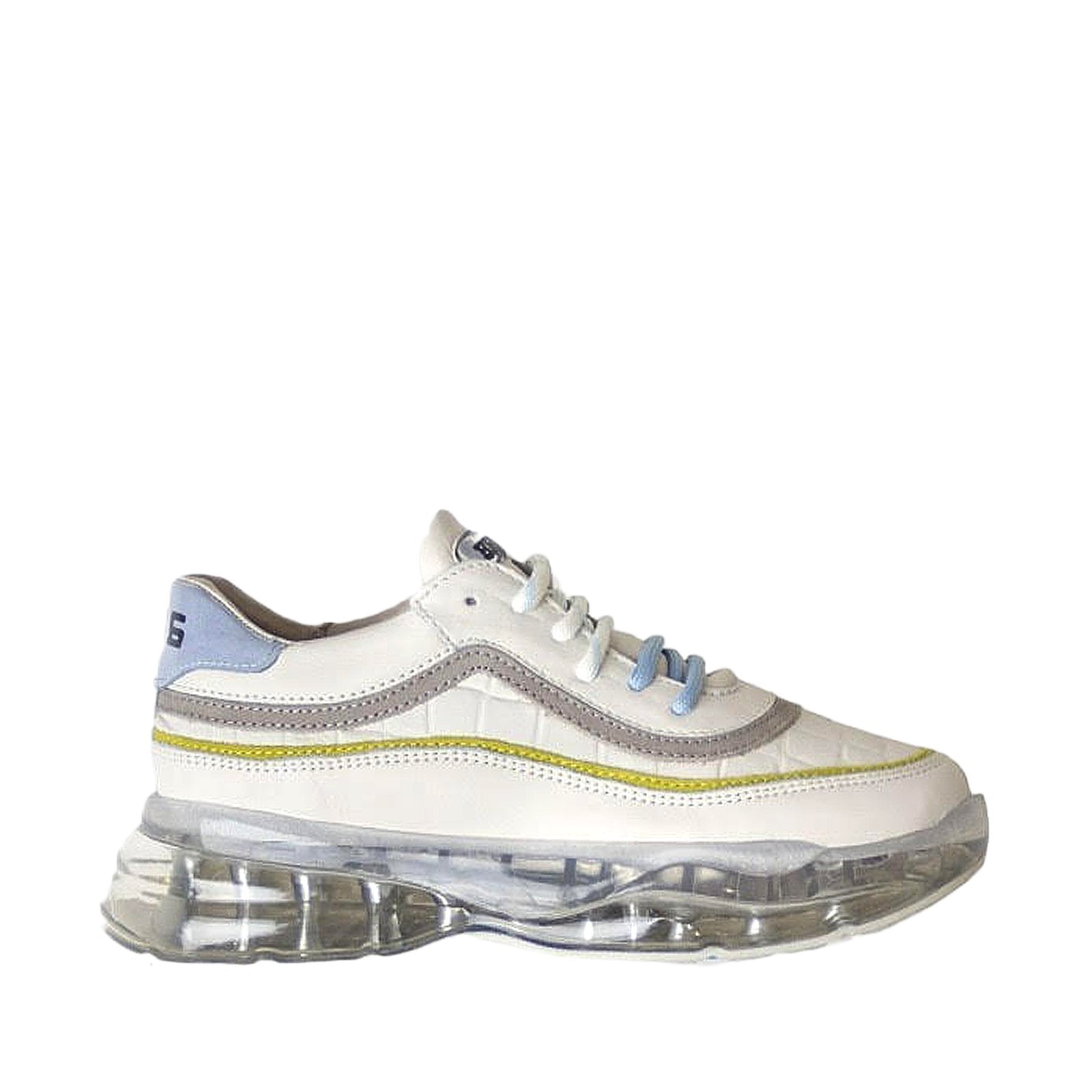 Bubbly White Blue Lime Sneakers 66332-AC-3320 - 1