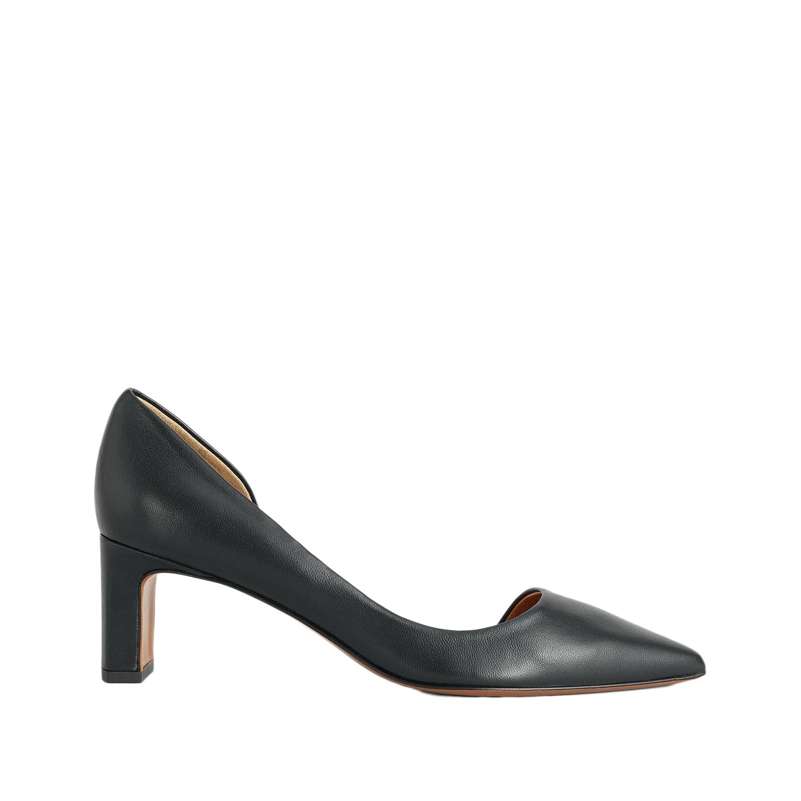 Carmiano Black Nappa Shoes Heels 110829 - 1