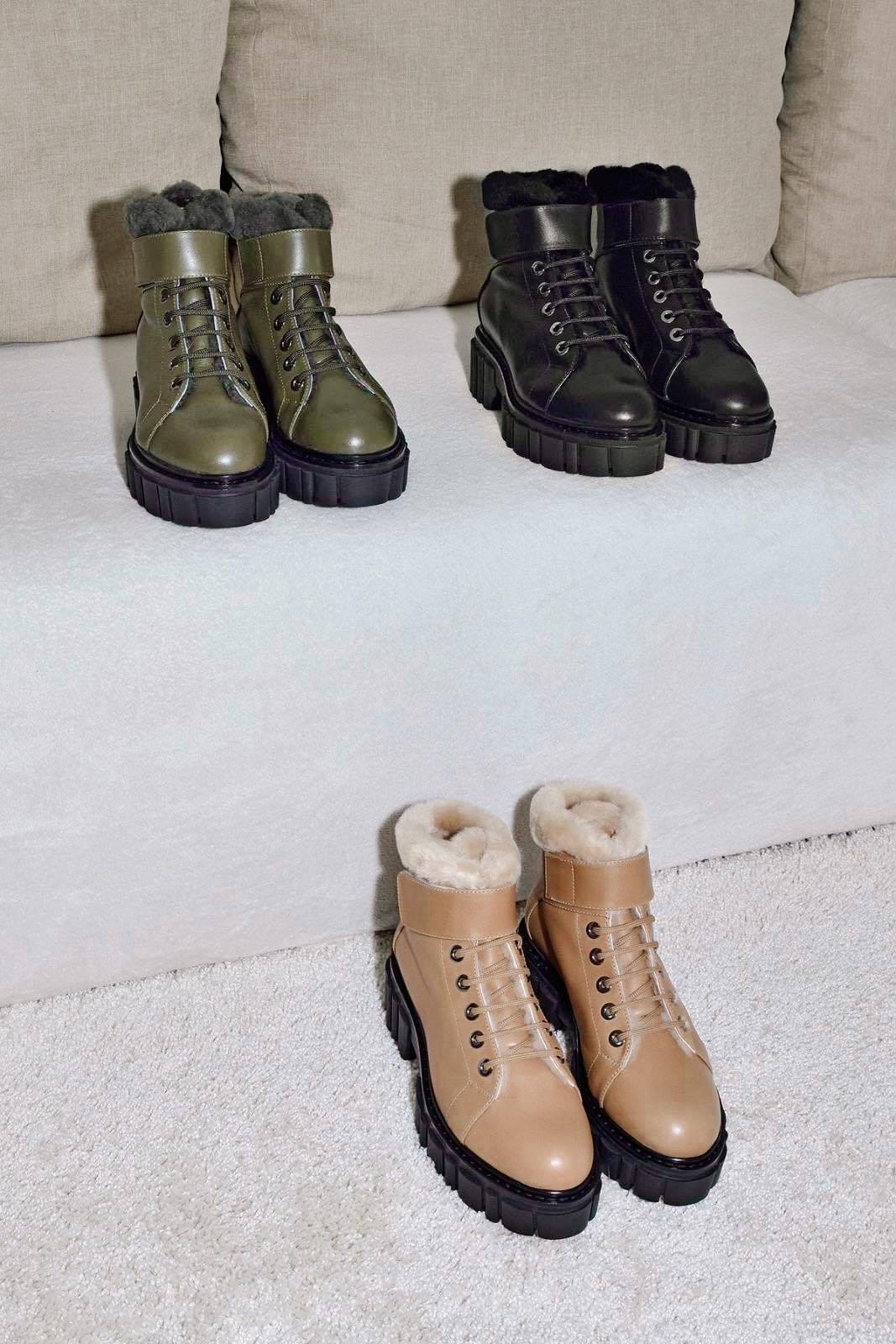 Takara Black Winter Ankle Boots 2030-01 - 11
