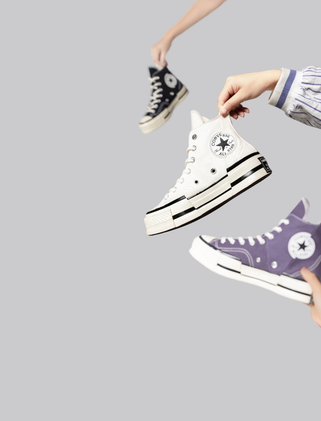 Chuck 70 Plus Unisex in Egret A00915C - 8