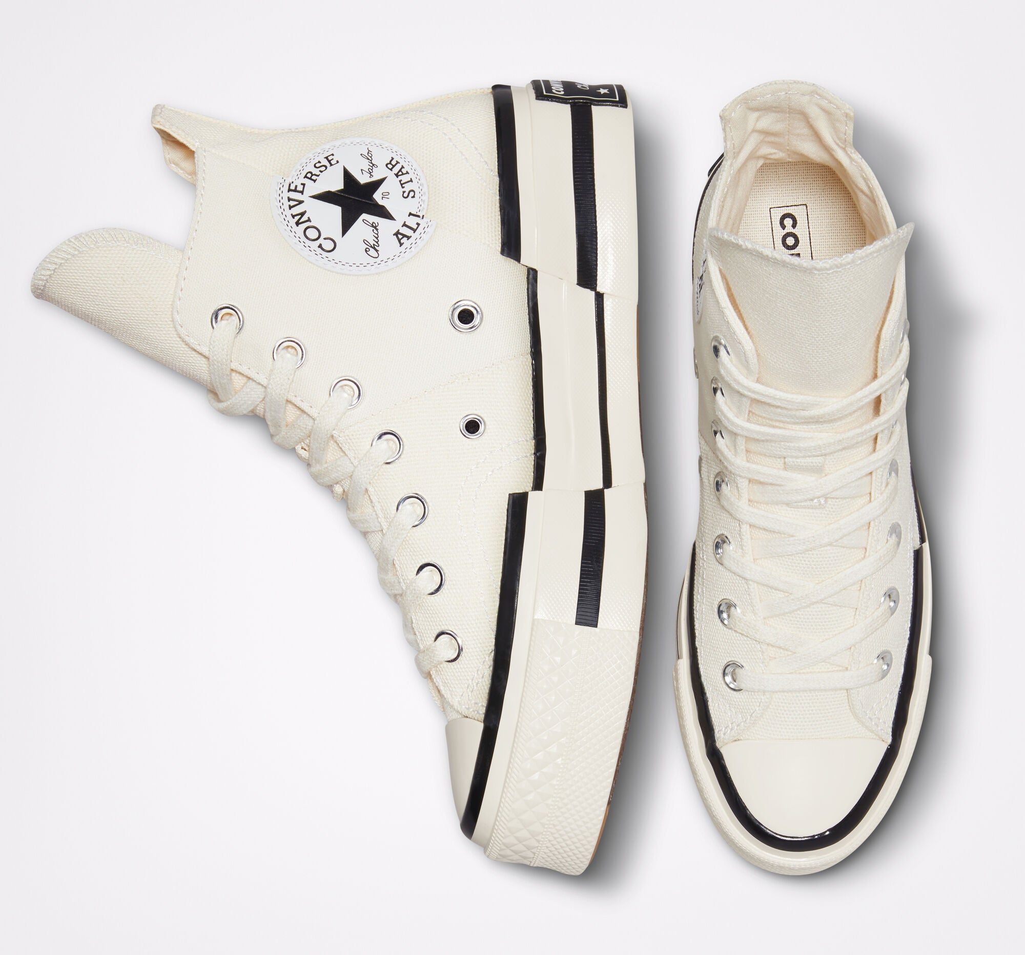 Chuck 70 Plus Unisex in Egret A00915C - 4