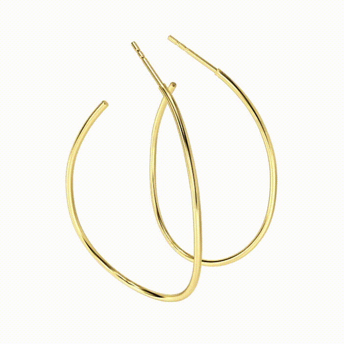 Niko Gold Earrings