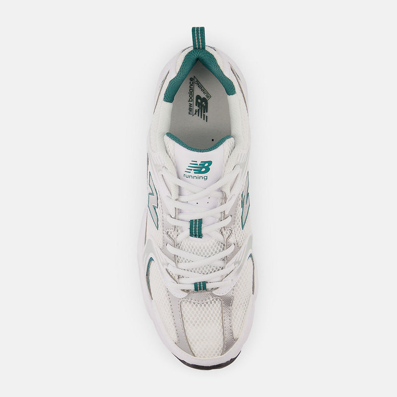 MR530AB White Vintage Teal Classic Sneakers MR530AB - 5